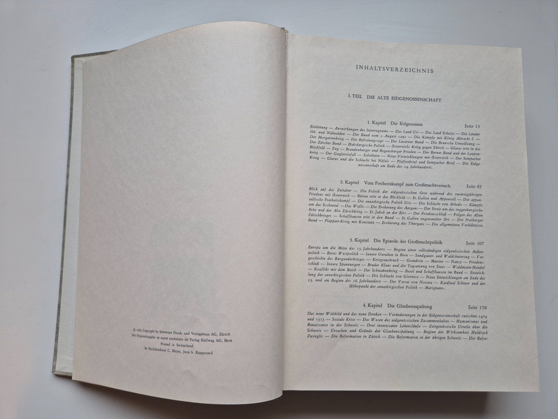 Libri: Dürrenmatt   Schweizer Geschichte    1963 – Usato da Niederweningen venduto da Obson 4