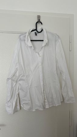 Chemisier blanc cintré H&M, taille XL
