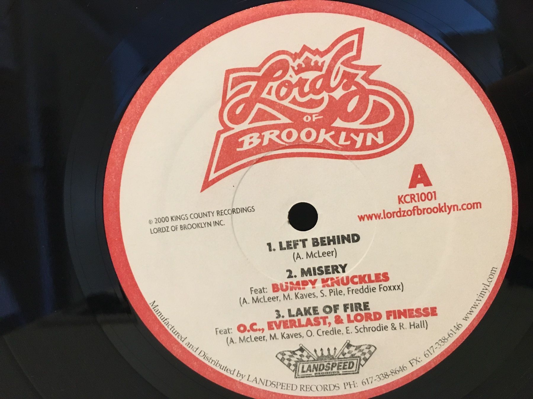 Schallplatten: LP - The Lordz of Brooklyn meet Bumpy Knuckles - 2000 – Gebraucht aus Andwil SG von Rainboli 7