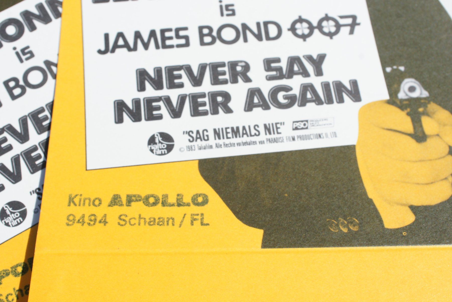Foto & Immagini: James Bond Tischsteller Kino – Nuovo (secondo la descrizione) da Schaan venduto da Jtd 3