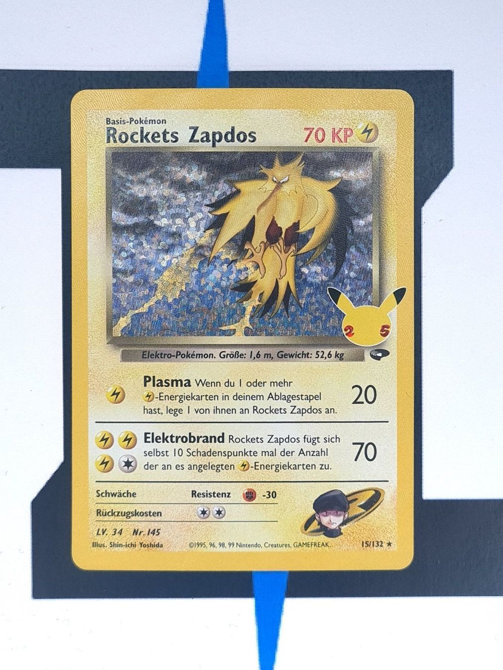 Pokémon Sammelbilder & Trading cards: Rocket's Zapdos CELGC15 DE NM – Neu (gemäss Beschreibung) aus Basel von Zadoys