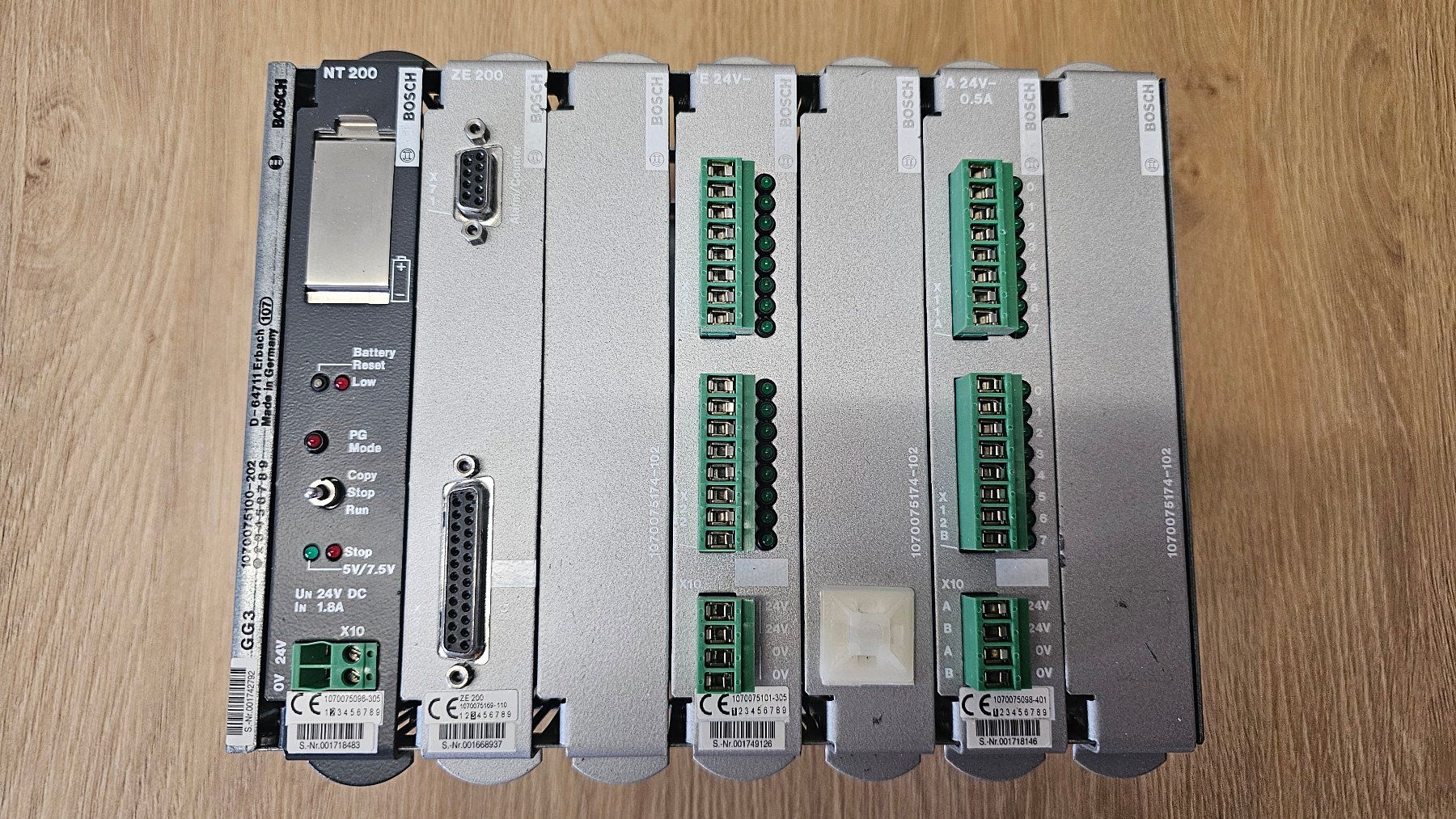 Bosch Steuerung: Bosch Rack GG3 mit NT200 / ZE200 / E24V / A24V – Gebraucht aus Boniswil von LakeSide_Boniswil