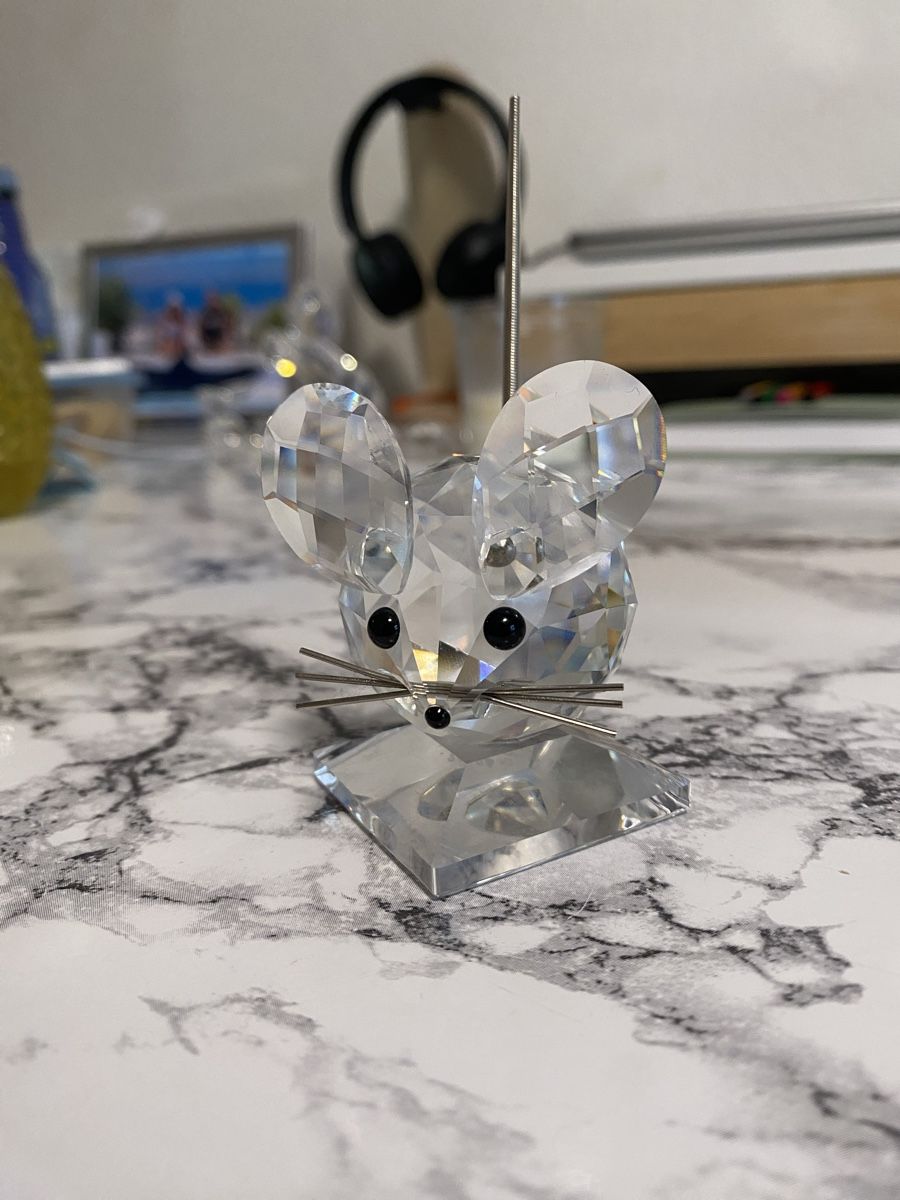 Swarovski Statuette: Swarovski Kristall Maus – Nuovo (secondo la descrizione) da Rechthalten venduto da Stephi_03
