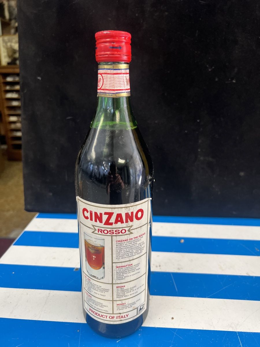 Spirituosen: CINZANO VERMOUTH ANCIENNE BOUTEILLE – Neu und originalverpackt aus Genève von Leboucheoreilles 5