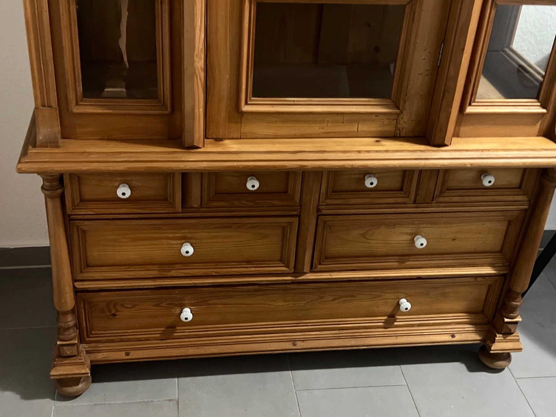 Vetrine: Jugendstil Vitrine Gründerzeit Barock Stilmöbel + VERSAND – Usato da Gemünden venduto da GEUENWALD 4