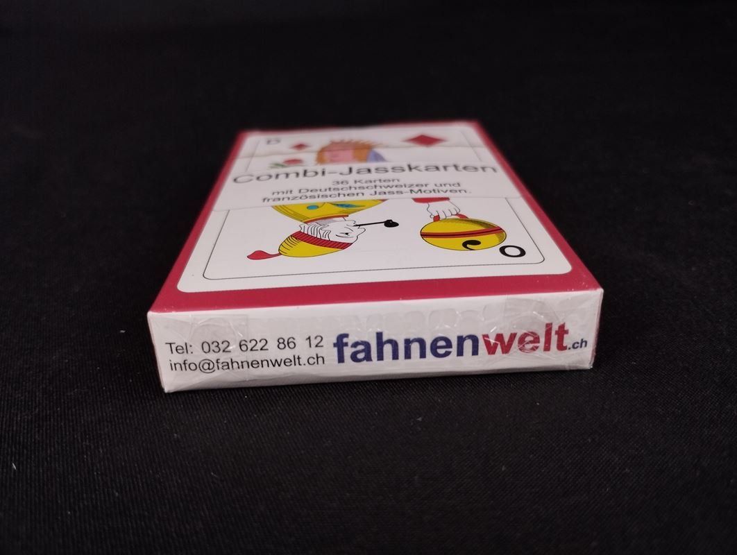 Spiele: FAHNENWELT Kombi-Jasskarten – Gebraucht aus Schübelbach von Restwert_Schubelbach 1
