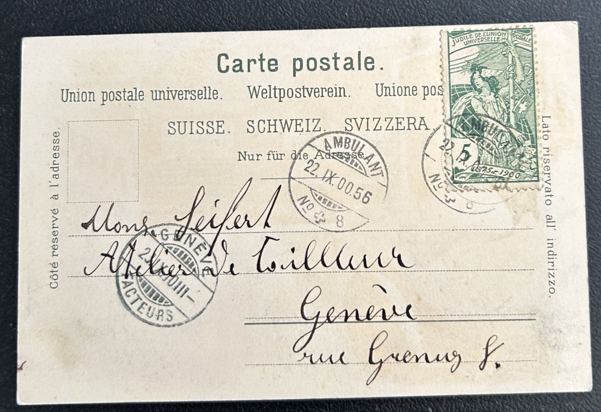 Cartoline postali: Souvenir du Valais Litho  – Usato da Horw venduto da Tellbub 1