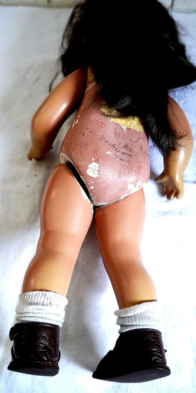 Puppen: Puppe Antik mit Seitenblick – Gebraucht aus Baar von 2cvbaar 6