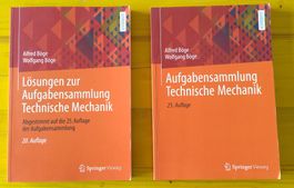 Aufgabensammlung Technische Mechanik und Lösungsbuch, Böge