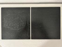 Gebrauchte Glasplatten von Creality CR200B 22x24 sm.