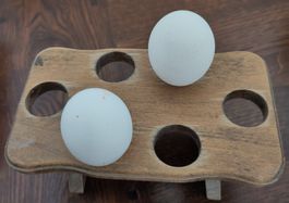 Flohmarkt!!! Antiker  Holz Eier Ständer klein