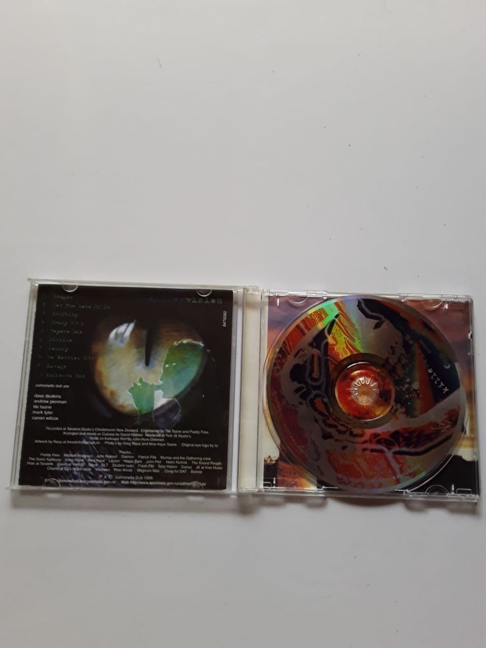 CD: Salmonella Dub - Killer Vision – Usato da Lenzburg venduto da Sepulmander 3