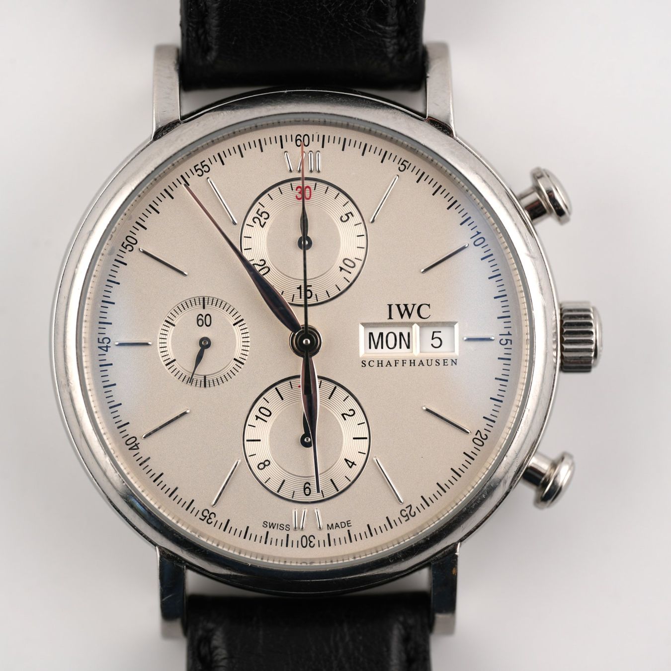IWC Orologi: IWC Portofino Chronograph – Usato da Basel venduto da Vip24