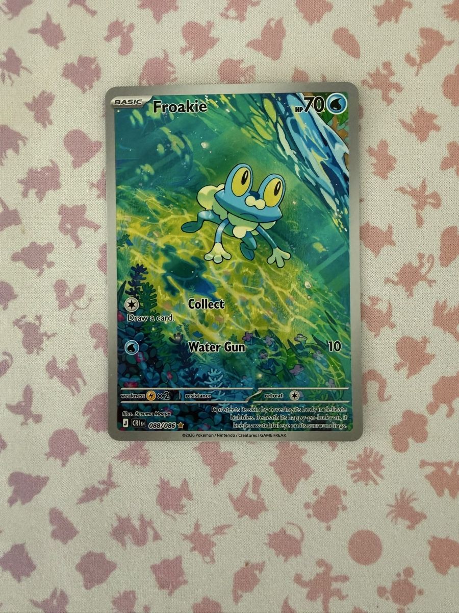 Pokémon Carte collezionabili: Froakie CRI 088 ENG ab 1.-- – Usato da Recherswil venduto da Nitschy