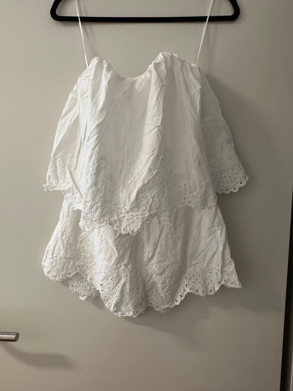 H&M Tute: Jumpsuite weiss von H&M Grösse 34 – Usato da Lustmühle venduto da sar_7xmy