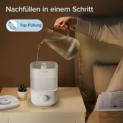 Luftbefeuchter: Luftbefeuchter Schlafzimmer 23dB leise Humidifier Top-Fill – Neu und originalverpackt aus Hundwil von pak_b5sl 4