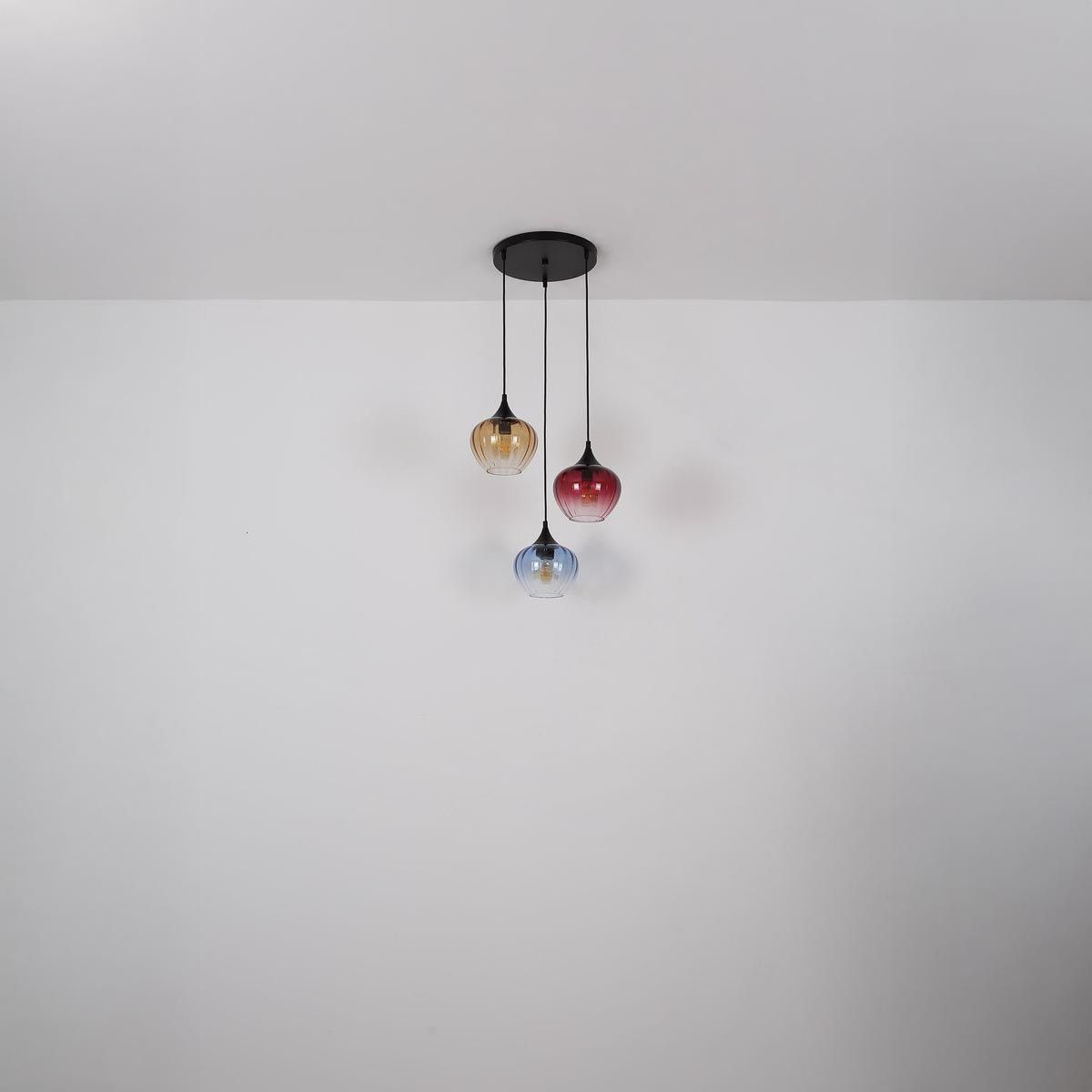Lampadari & plafoniere: Pendelleuchte, Metall, Glas, 45 cm Ø – Nuovo (secondo la descrizione) da Kreuzlingen venduto da Smart-Light 3