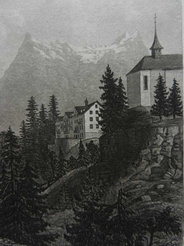 Incisioni: St.MAria zum Sonnenberg Seelisberg – Usato da Risch venduto da Rischli15 7