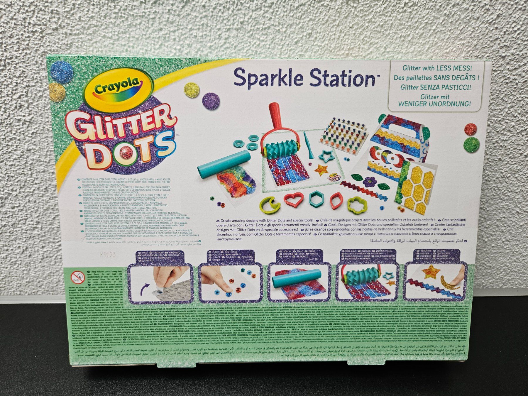 Kit bricolage: Neu - Crayola - Glitter-Dots Station – Nuovo e nell'imballaggio originale da Dagmersellen venduto da Jarsetz_Restposten 1