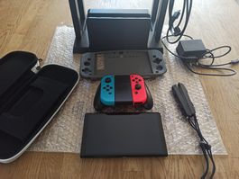 Nintendo Switch OLED - inkl. Dock & viel TOP Zubehör - NSW