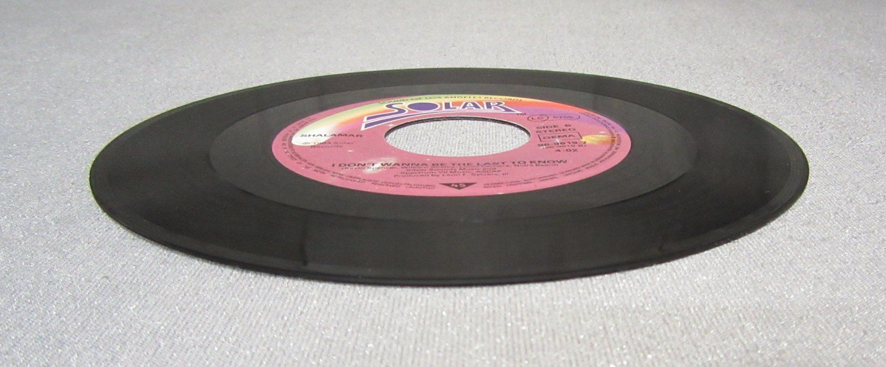 Vinyles: Shalamar - Dead giveaway - Single 1983 – D'occasion à Auenstein par Padabimbim 3