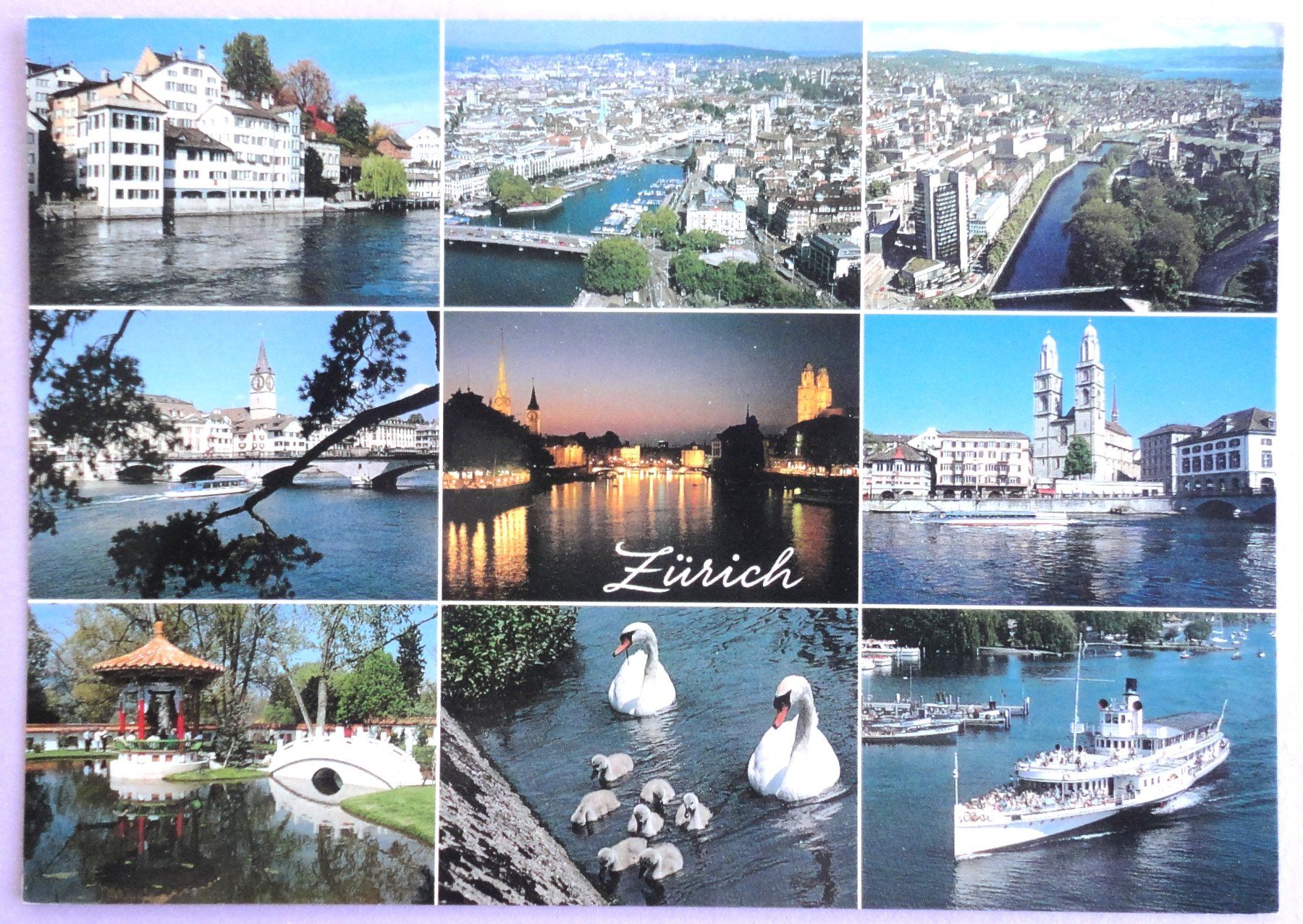 Cartoline postali: Zürich – Usato da Fétigny venduto da Billy2miny