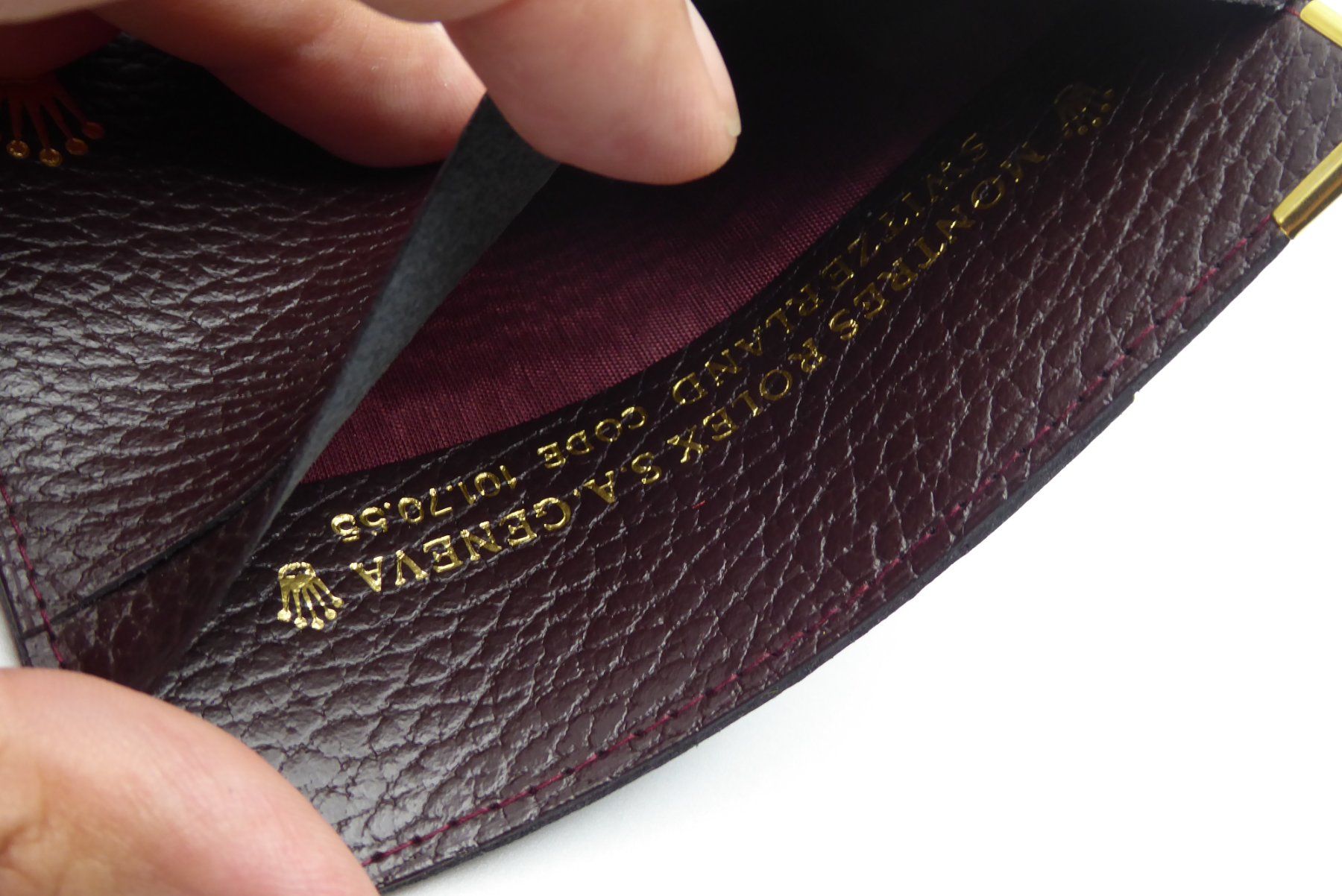 Rolex Orologi: Rolex Card holder brown code. 101.70.55 – Usato da Geneve venduto da adr_xk6n 2