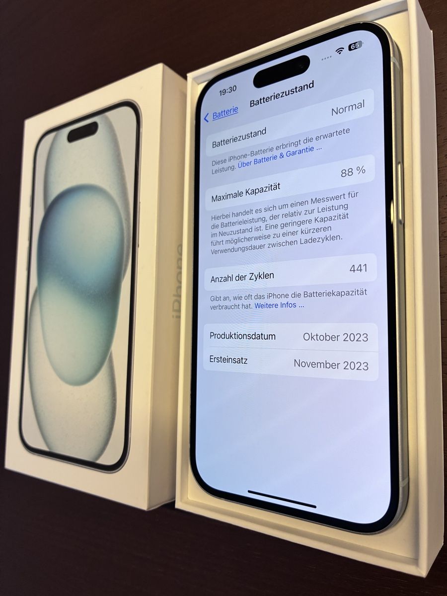 Apple Telefoni cellulari / Smartphones: iPhone 15 256gb wie neu!!! – Nuovo (secondo la descrizione) da Weinfelden venduto da can_r565 3