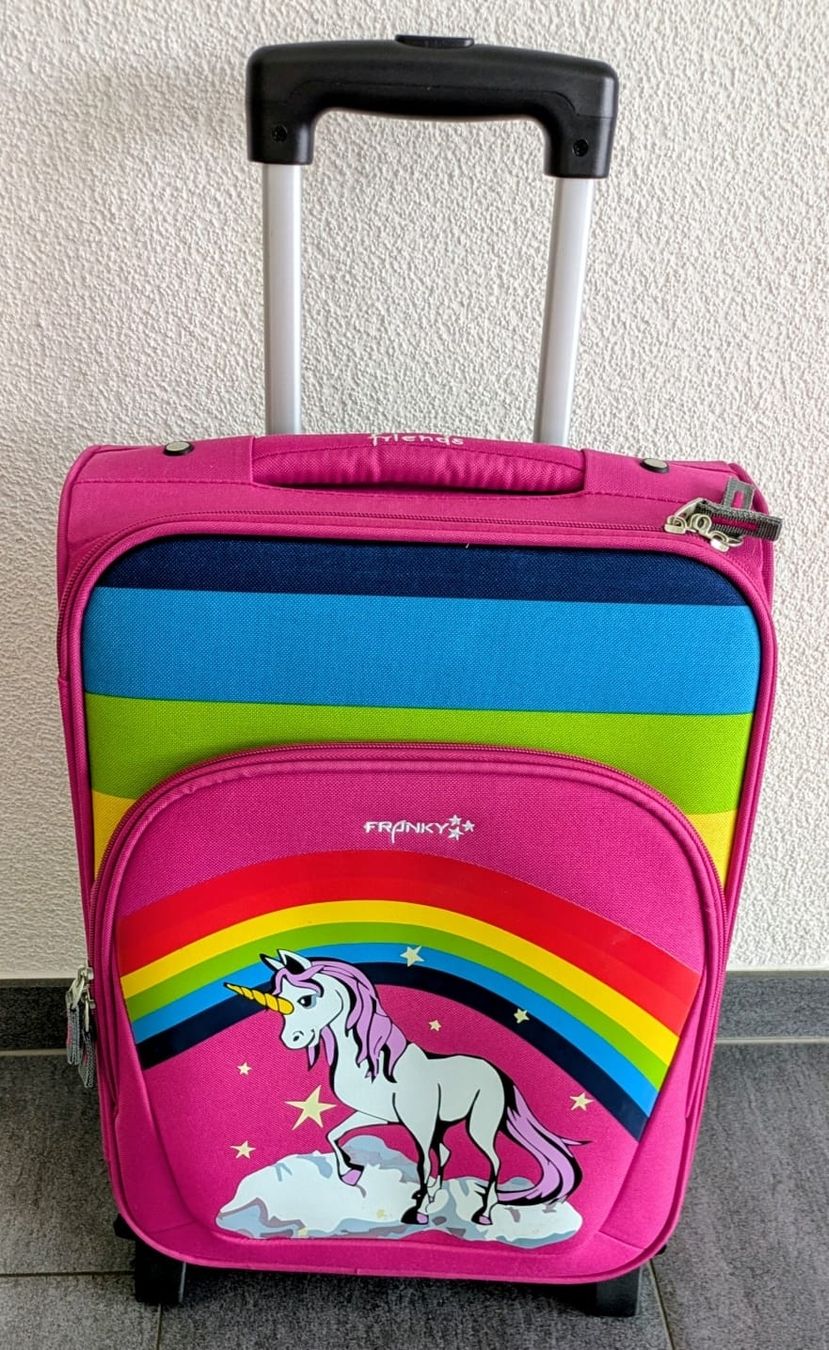 Reisekoffer: Franky Kindekoffer Einhorn – Gebraucht aus Unterengstringen von Alf