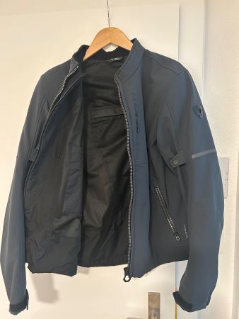 Motorradjacke REV'IT! dunkelgrau Grösse L guter Zustand