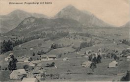 UNTERWASSER Toggenburg 1913 SG 14 o UNTERWASSER 11.IX.13
