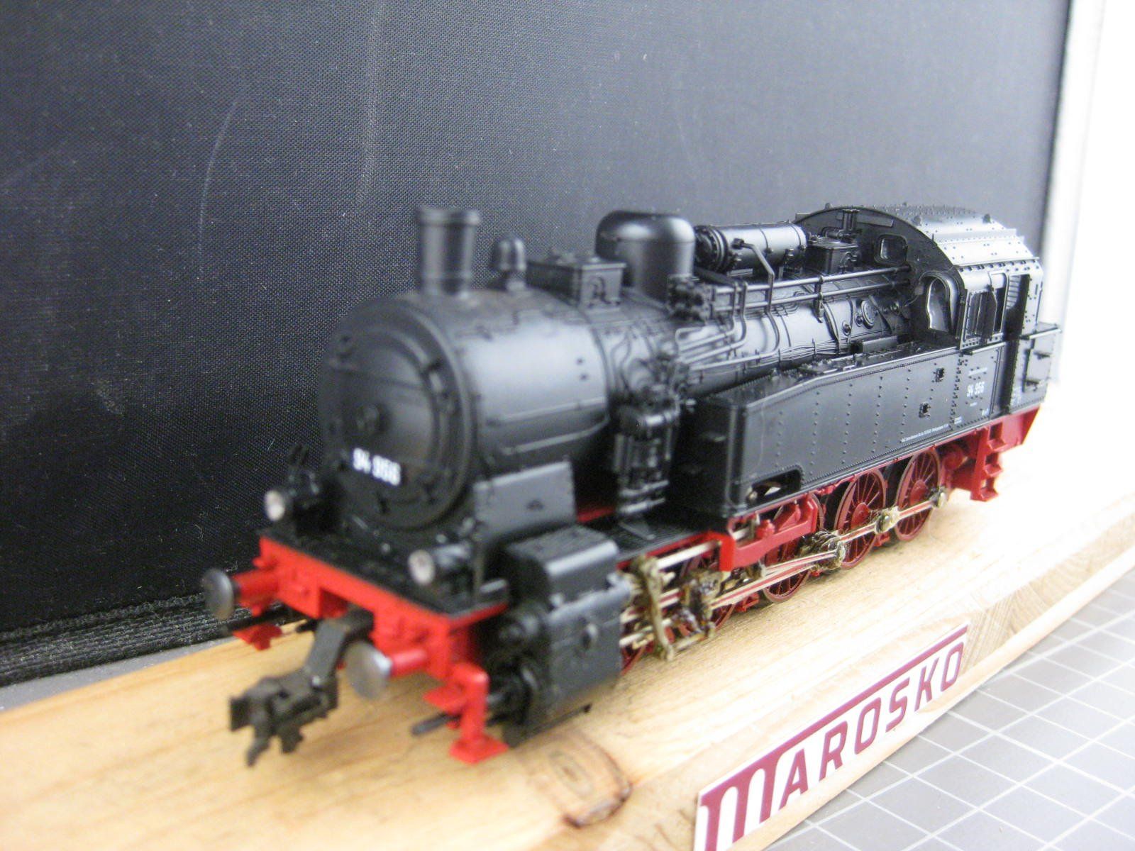 Fleischmann Modellini di ferrovie: Fleischmann DB Dampflok BR 94 956, ohne OVP, . – Usato da Malters venduto da Marosko 1