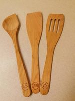 Holzkellen, Kochkellen, Kochlöffel, Bratschaufel