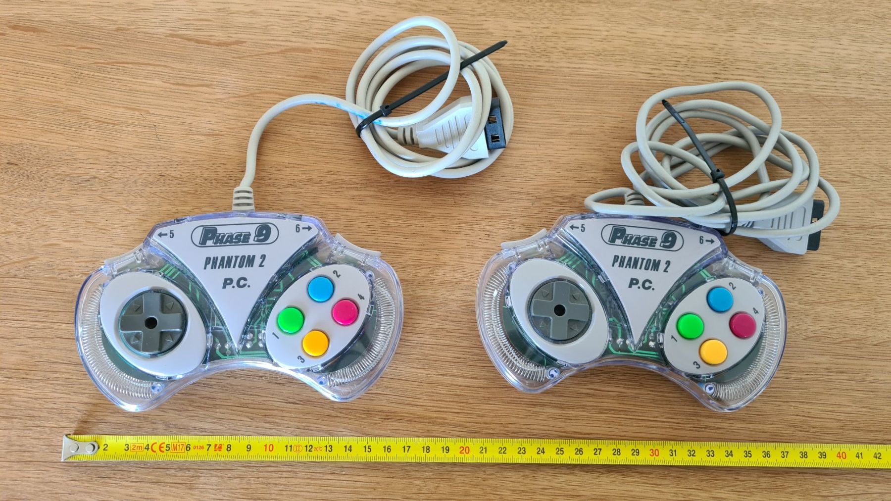 Controller: Vintage 2x Phase 9 Phantom 2 PC Game Controller 90er – Usato da Winterthur venduto da stufaphi 5