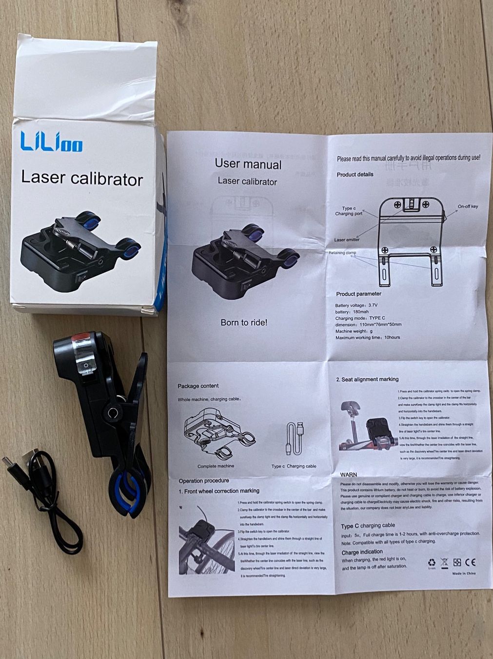 Ersatzteile: Lenkstange und Sattel Laser Calibrator – Gebraucht aus Frauenfeld von Peedee-1