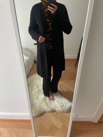 COS Strickjacke schwarz Grösse XS