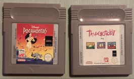 Pocahontas und Tamagotchi für den Nintendo Gameboy ab 1.-