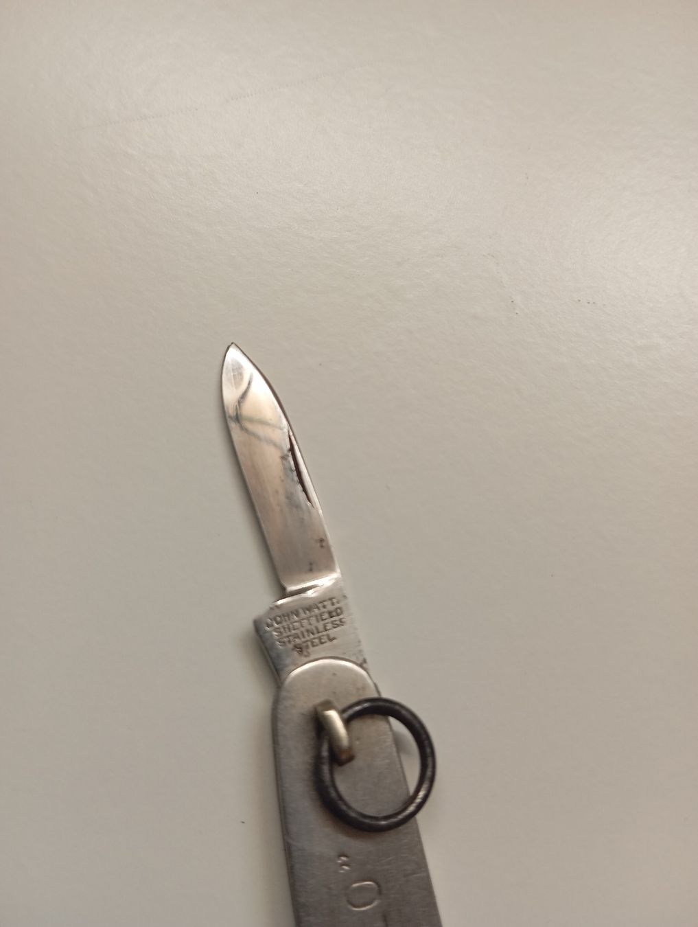 Coltelli tascabile: Vintage Taschenmesser  John Watts, Sheffield,  – Usato da Thun venduto da d502d 1