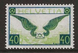1929 : Flugpost Nr. F15, postfrisch **  KP 250.--