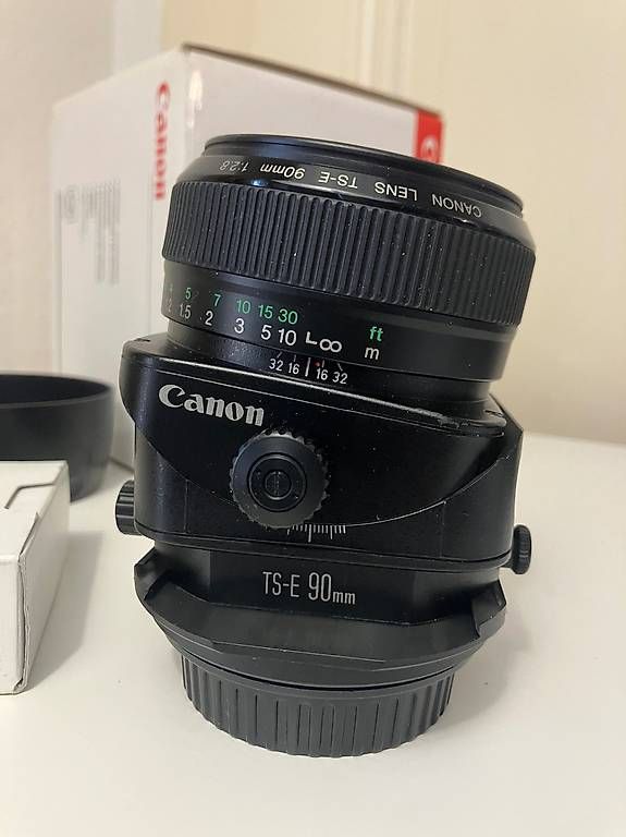 Canon Obiettivi: Canon TS-E 90mm 1:2.8 avec bonnette 250D Apo – Usato da Genève venduto da Capt3 1