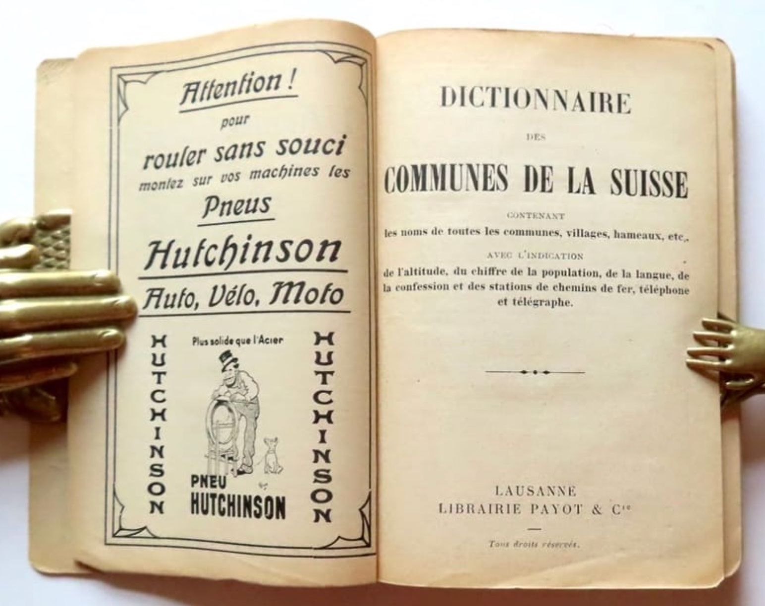 Bücher: Dictionnaire des communes de la Suisse – Gebraucht aus Le Locle von LibrairieLaBergerie 1