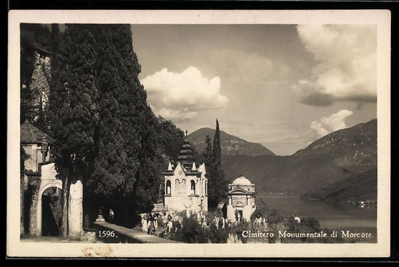 Cartes postales: AK Morcote, Cimitero Monumentale – D'occasion à Berlin par bartko-reher