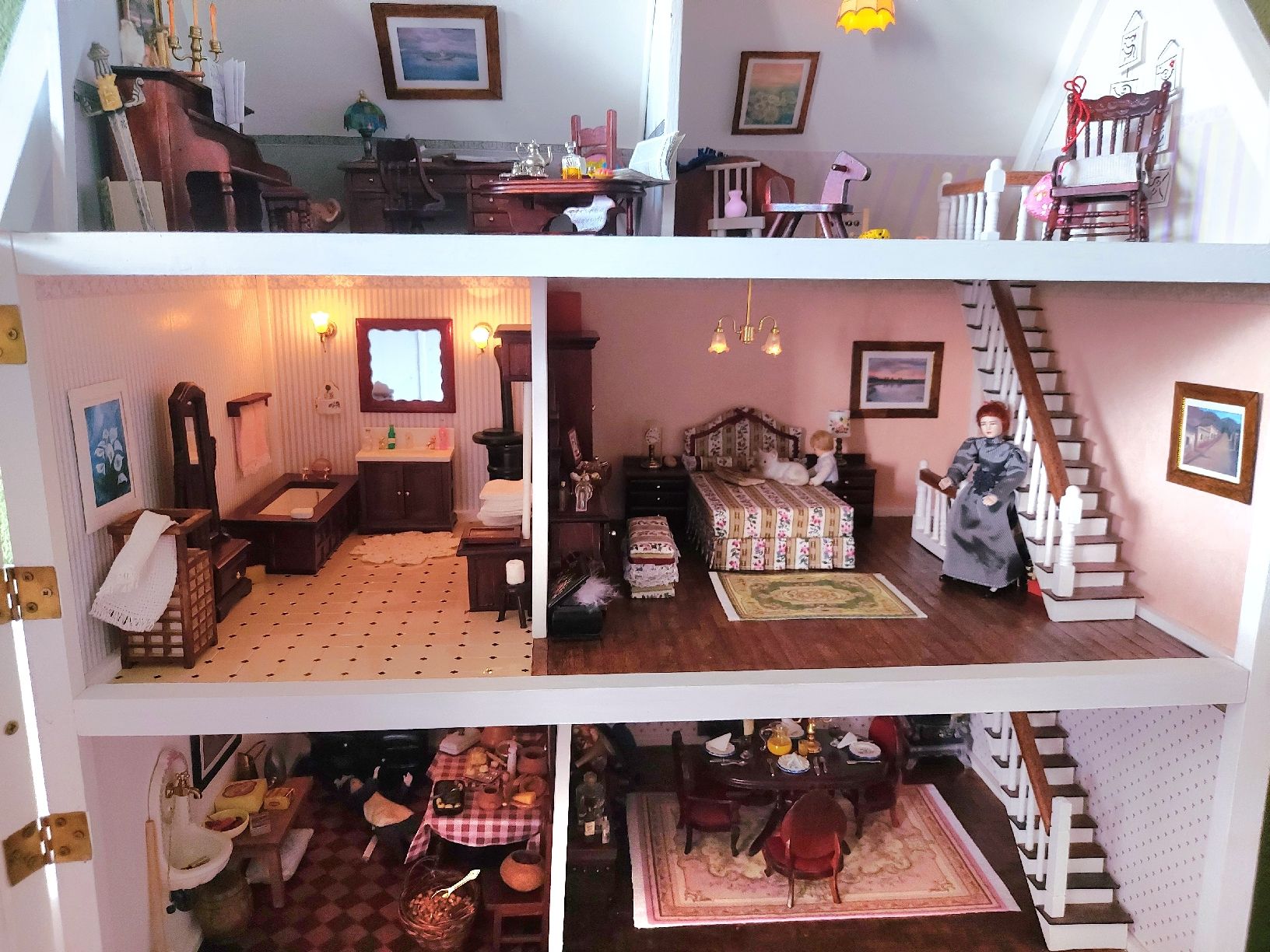 Puppenhäuser & -möbel: Traumhaftes Puppenhaus – Gebraucht aus Ossingen von sch_p6d5 6
