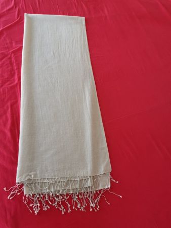 Châle beige clair