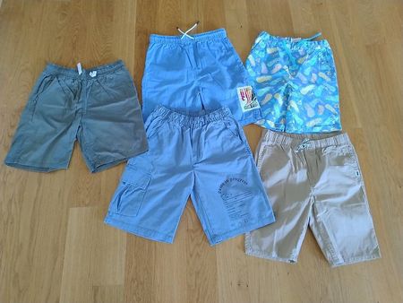 5× Shorts Sommerpaket Jungen in Gr.146