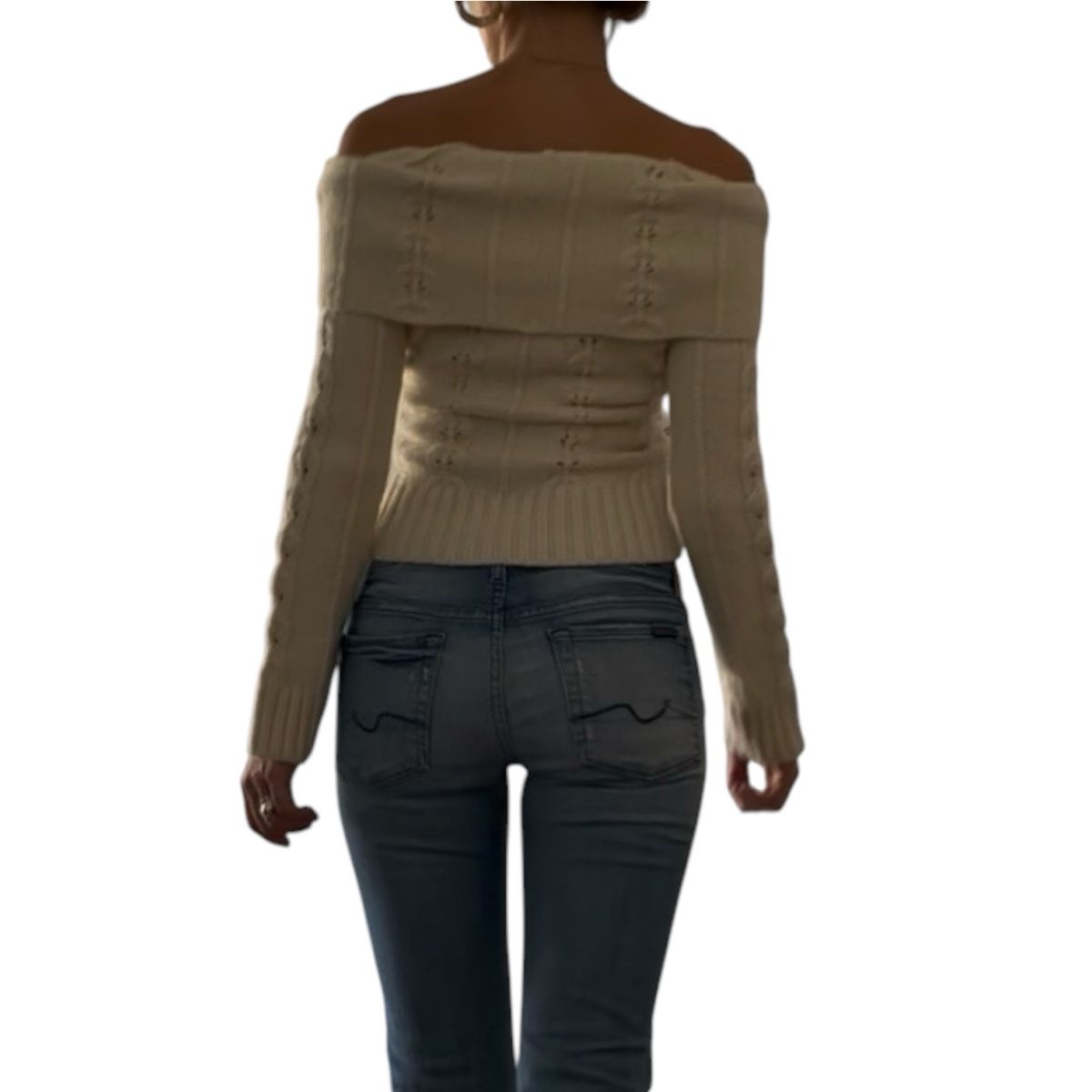 Miss Sixty Maglioni & Felpe: Vintage y2k Miss Sixty off-shoulder Pullover – Usato da Zürich venduto da Liaisa
