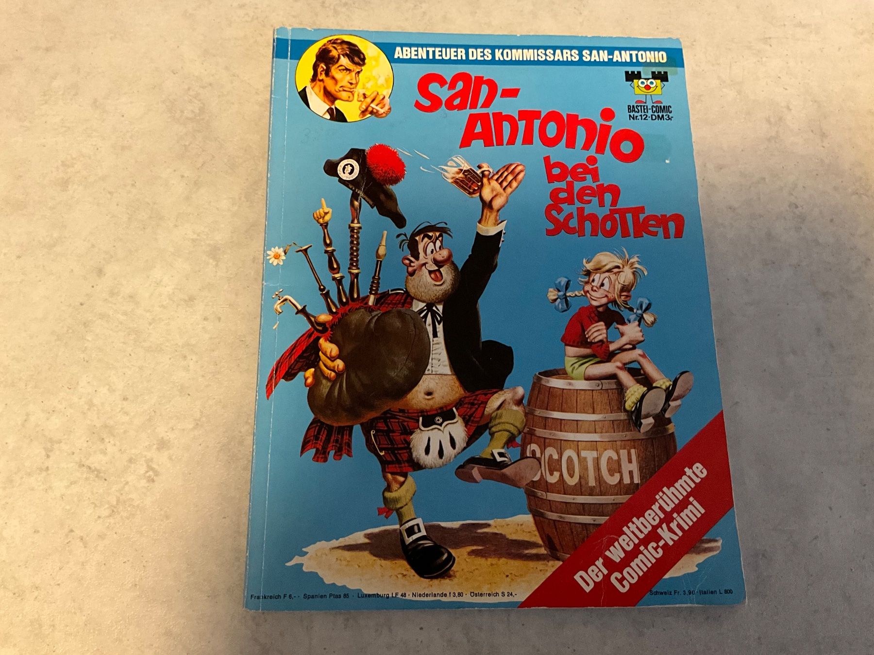 Fumetti: Bastei-Comic, Nr. 12 (San-Antonio) – Usato da Agriswil venduto da Ueli03