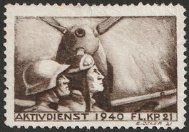 Sodatenmarke FL.KP. 21, 1940