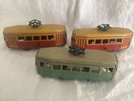 SELTENE  VORKRIEG   BLECHSTRASSENBAHN UM 1930
