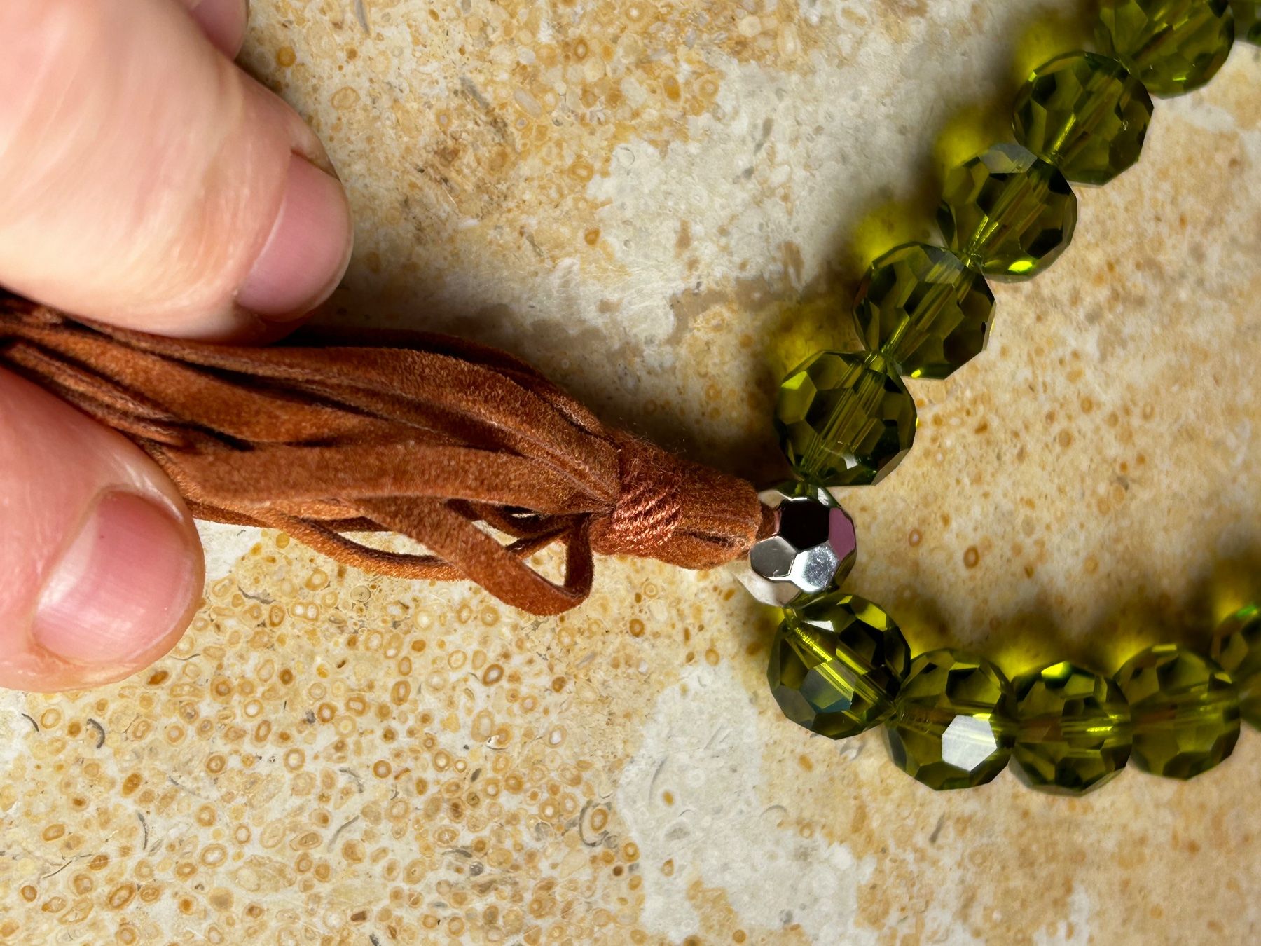 Bracciali & Braccialetti: Armband olivgrün – Usato da Dittingen venduto da Bellevista 7